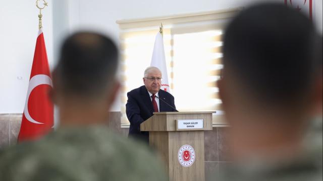 Bakan Güler: Türk askerinin kahramanlığı tarihe altın harflerle yazıldı