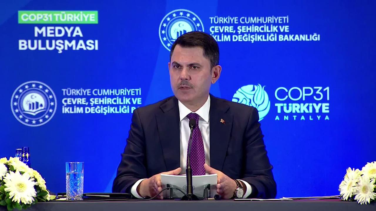 Bakan Kurum: COP31'e 1,5 Milyon Ziyaretçi Bekleniyor