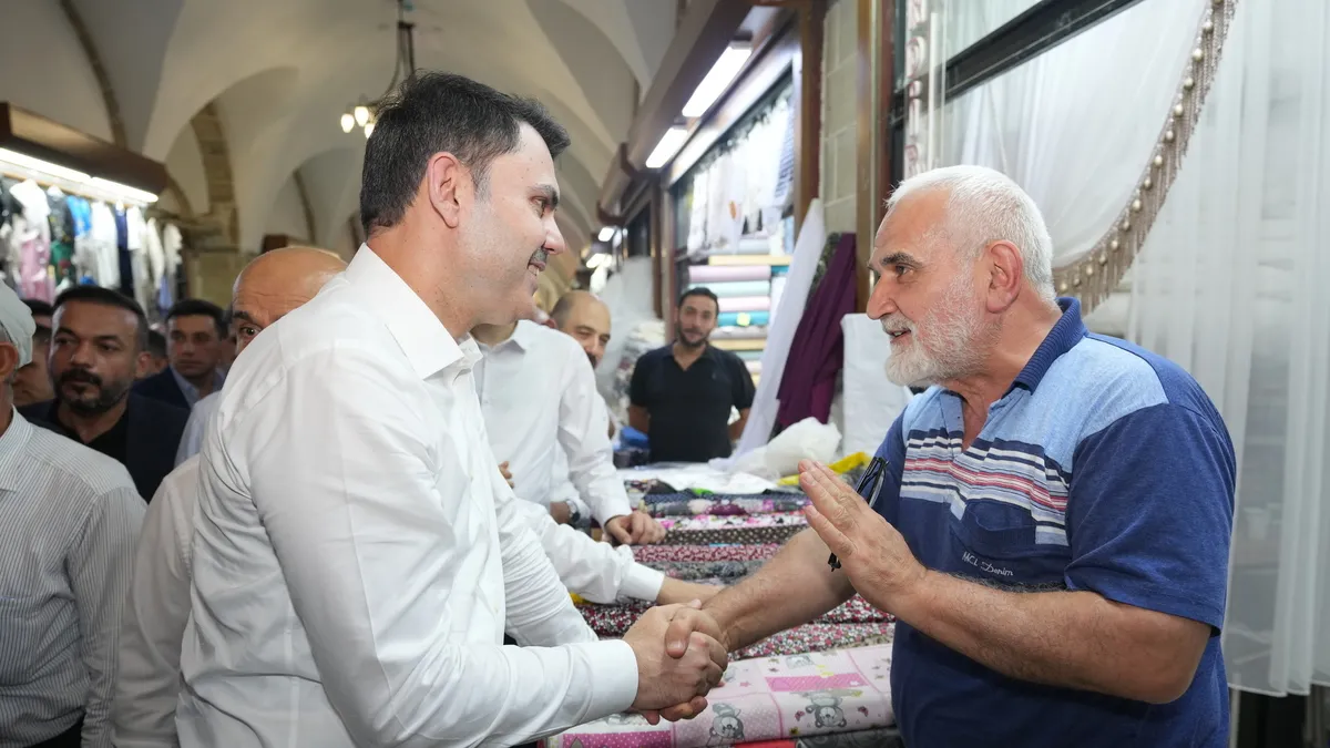 Bakan Kurum, Kapalıçarşı Esnafıyla Buluştu: 'Devletin Gücünü Hissettik