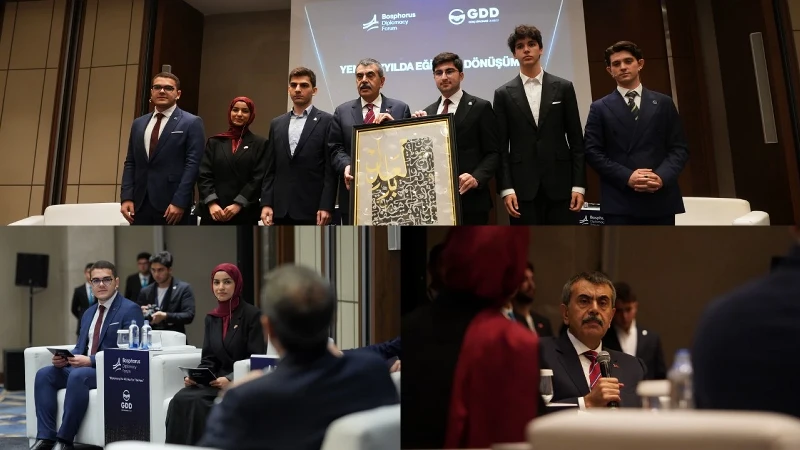 Bakan Tekin BDF'26'da Gençlerle Eğitimin Geleceğini Konuştu