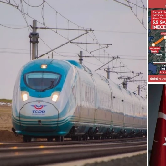 Bakan Uraloğlu: İzmir-Ankara Hızlı Treni 3,5 Saate İnecek