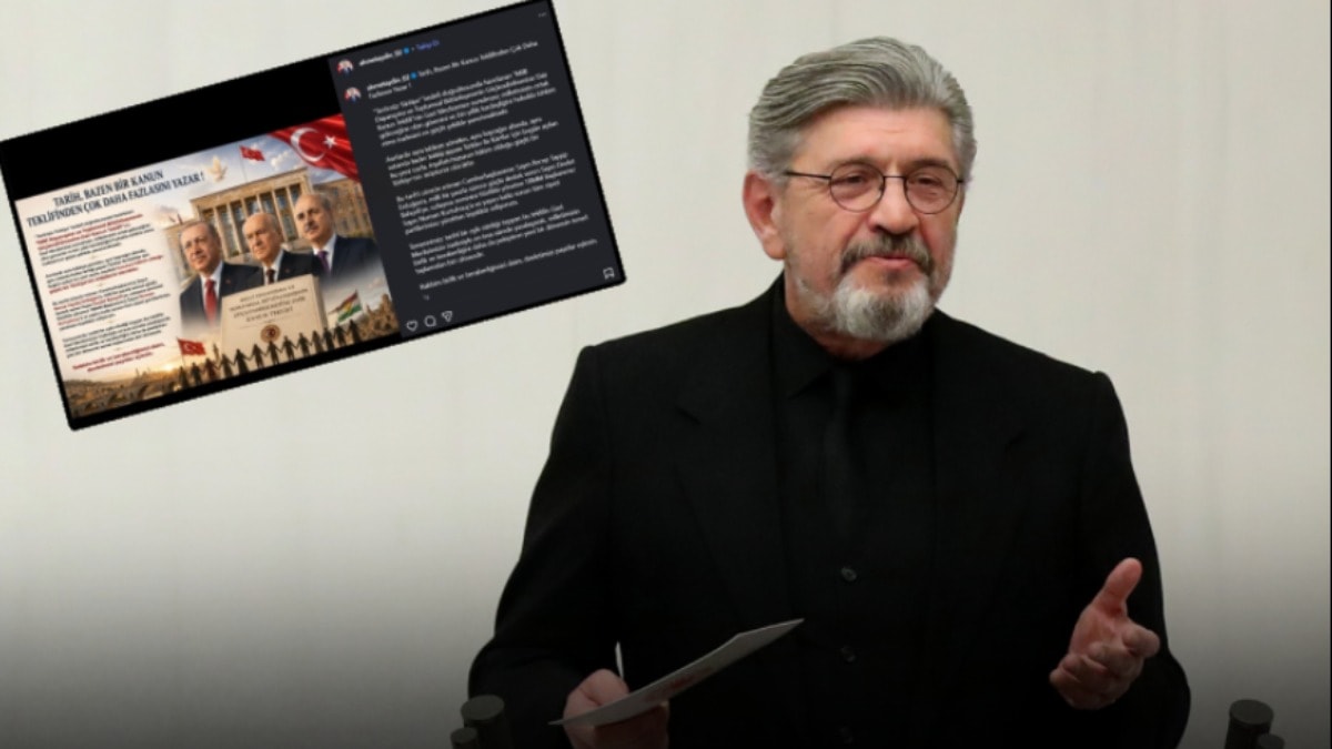 Bakan Yardımcısının Kürdistan Bayraklı Paylaşımı Gündemde