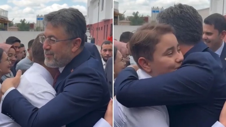 Bakan Yumaklı'nın Fenerbahçeli çocukla diyaloğu sosyal medyada gündem oldu