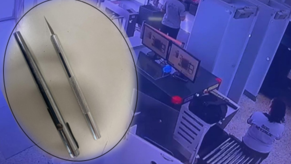 Bakırköy Adliyesi'ne kalem görünümlü silahla girmeye çalıştı