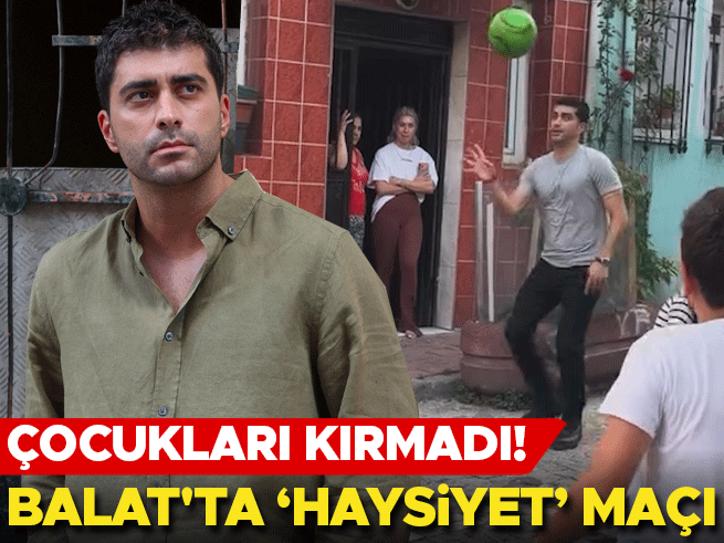 Balat'ta 'Haysiyet' Dizisinden Renkli Görüntüler