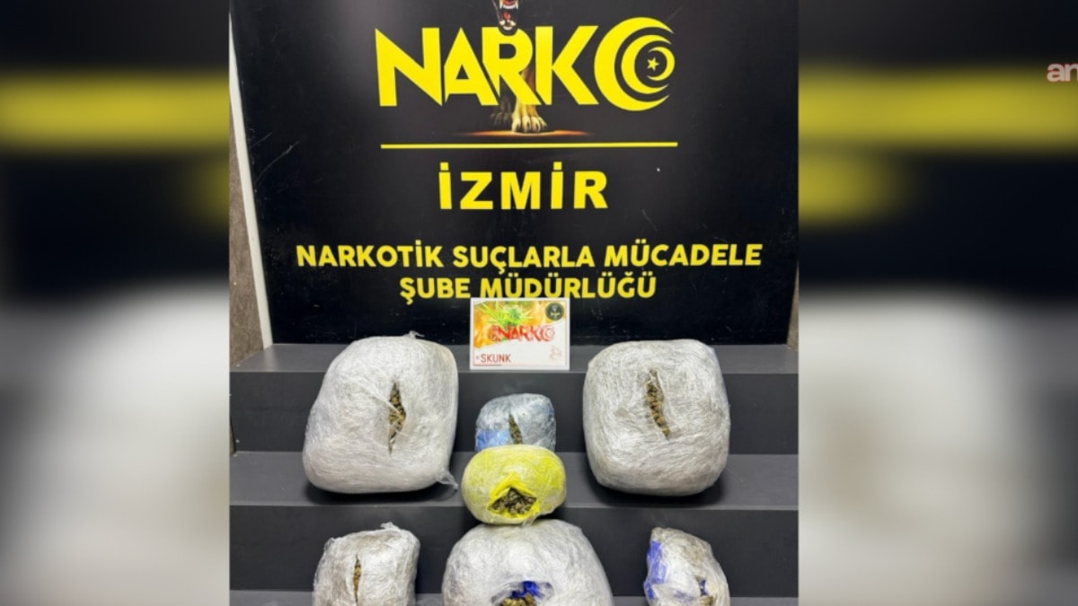 Balçova'da polis operasyonu: 15 kilo uyuşturucu ele geçirildi