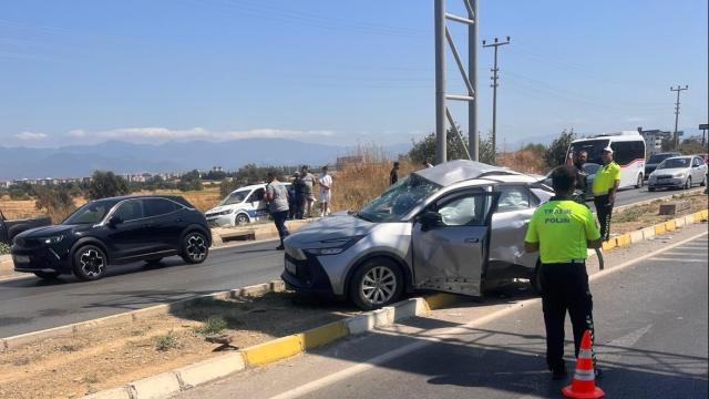 Balıkesir Burhaniye'de feci kaza: 1 ölü, 2 yaralı