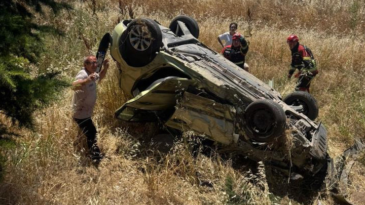 Balıkesir'de feci kaza: 1 ölü, 4 yaralı