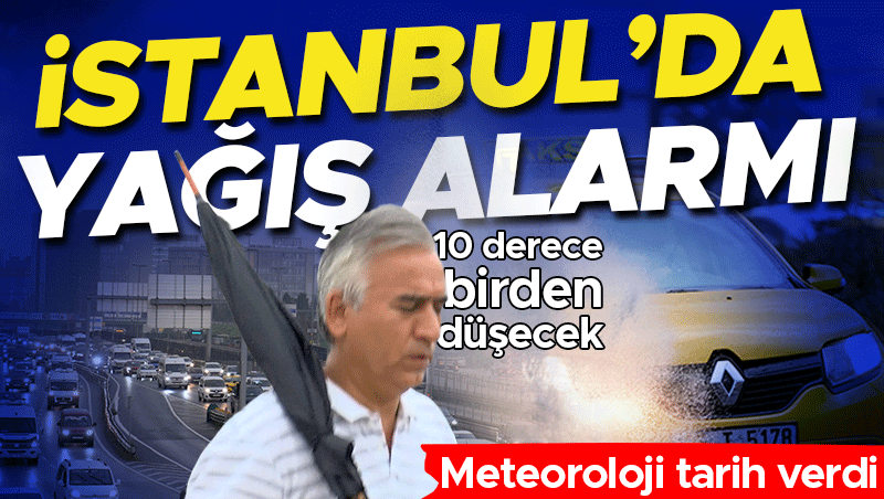 Balkanlar'dan serin hava geliyor: Sıcaklık 10 derece düşecek, sağanak uyarısı