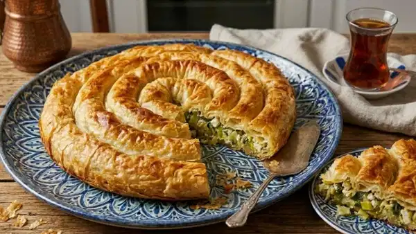 Balkanların lezzeti zelnik kahvaltı sofralarında