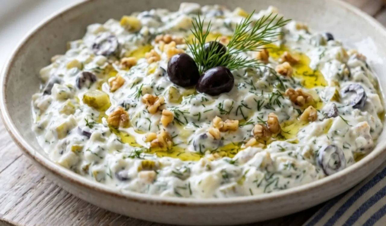 Balkanların serinleten lezzeti: Snejanka kar salatası