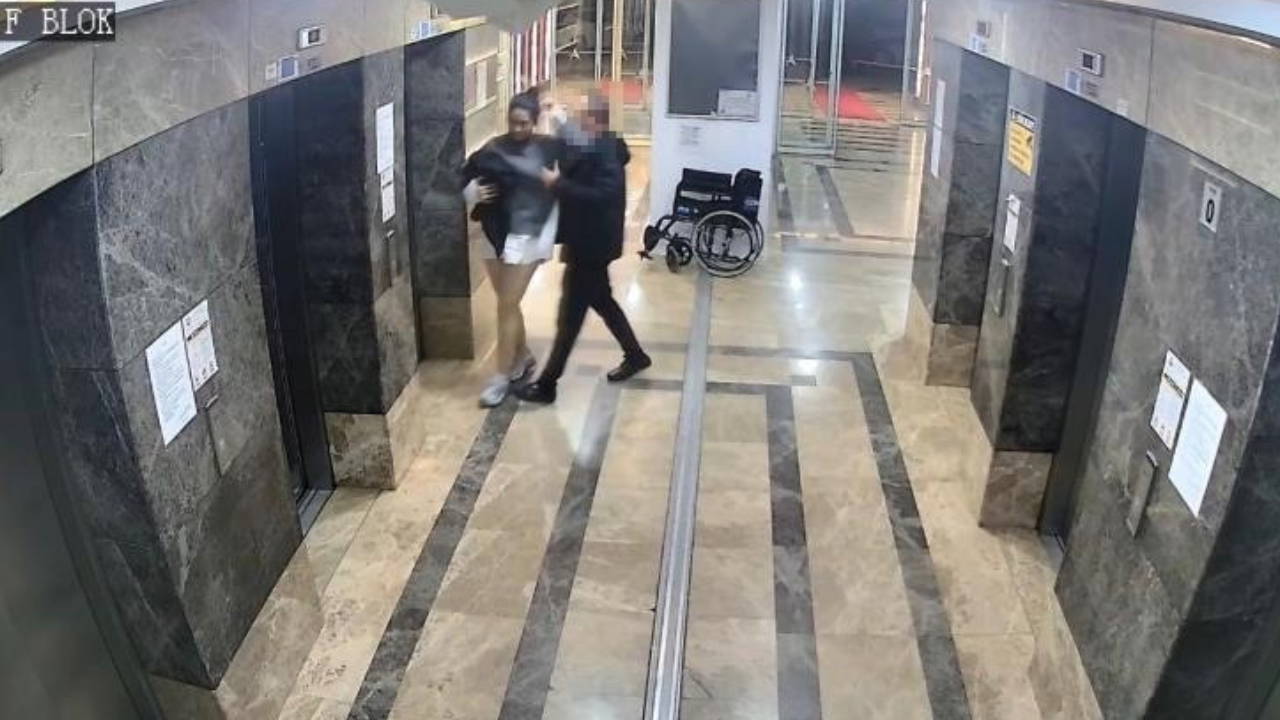 Balkondan düşen kadının son görüntüleri ortaya çıktı