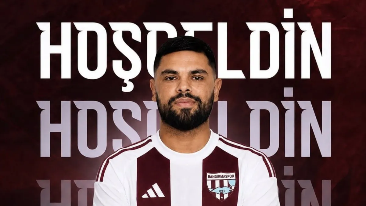 Bandırmaspor, Brezilyalı sol bek Lucas Lima'yı kadrosuna kattı