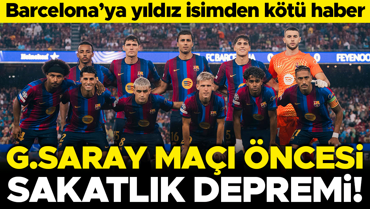 Barcelona'da Sakatlık Şoku: Kaleci Joan Garcia Galatasaray Maçında Yok