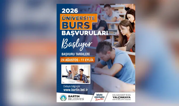 Bartın Belediyesi Üniversite Öğrencilerine Burs Kapısını Açıyor