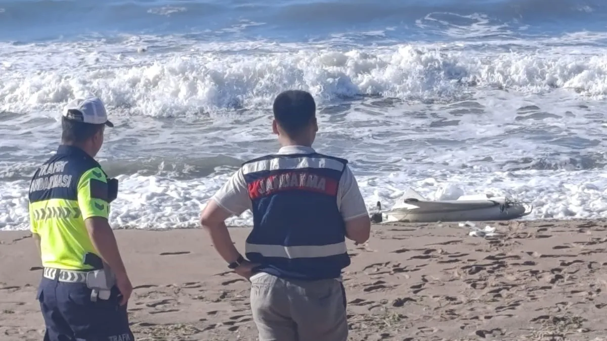 Bartın'da mühimmat yüklü SİHA bulundu: Plaj tahliye edildi