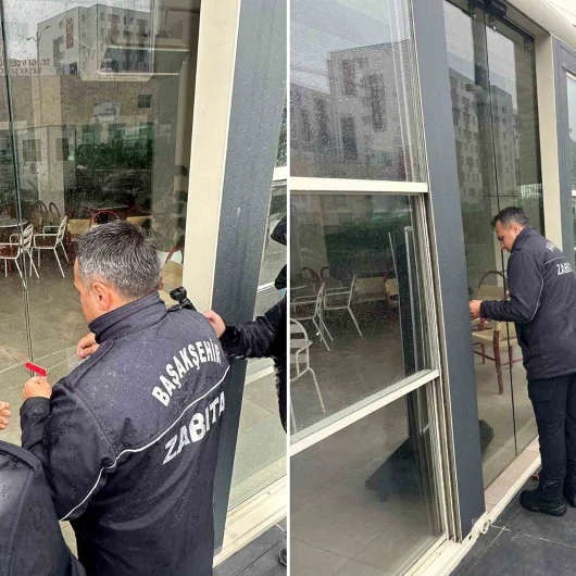 Başakşehir'de 'Kız öğrenci yurdu karşısındayız' reklamı kafe mühürlendi