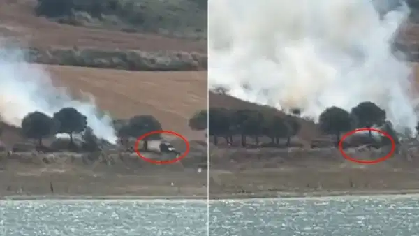 Başakşehir'de mangal yangını: 350 dönüm tarım alanı kül oldu