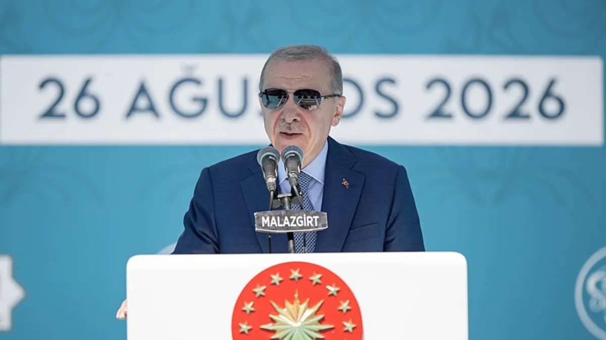 Başkan Erdoğan'dan Malazgirt'te 1071 ve Terörsüz Türkiye Mesajları