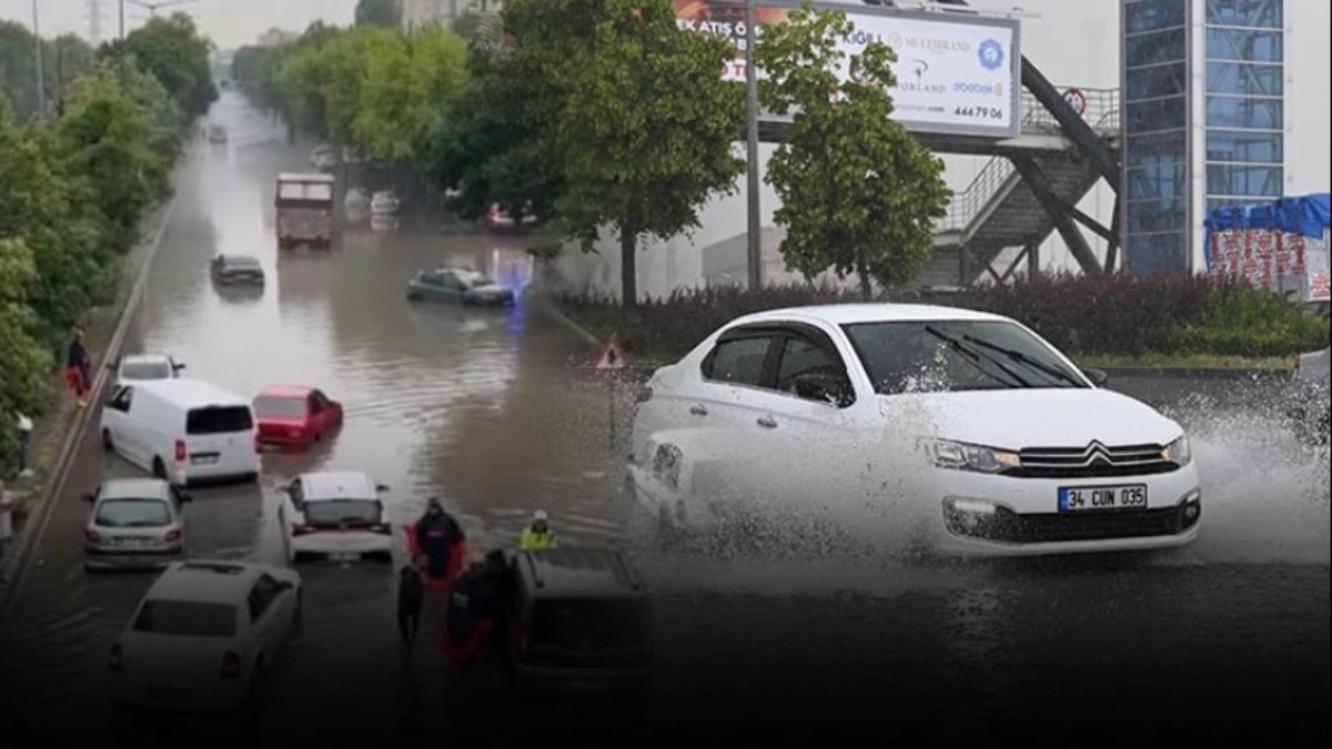 Başkent'i sağanak vurdu: Caddeler göle döndü, alt geçitler sular altında