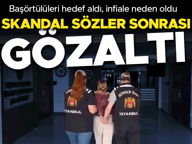 Başörtülülere hakaret eden H.Ö. gözaltına alındı ve mahkemeye sevk edildi