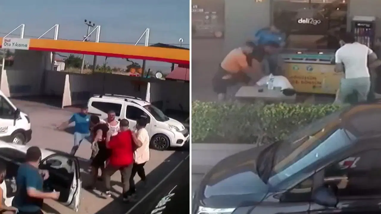 Başpehlivan Serhat Elvan, benzin istasyonunda saldırıya uğradı