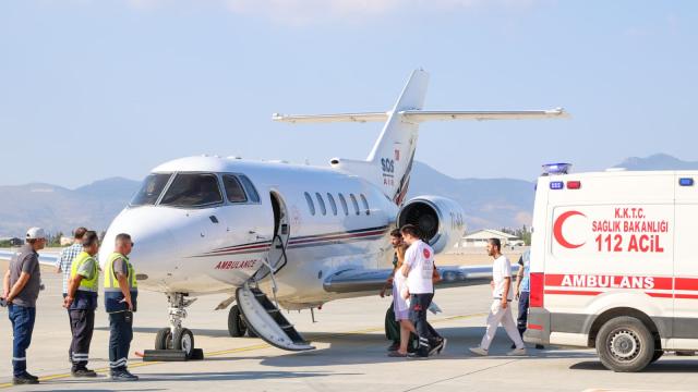Batan Gemiden Kurtarılan Hamile Kadın Ambulans Uçakla Türkiye'de