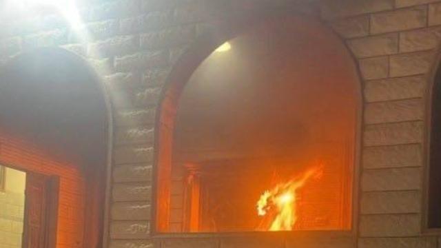 Batı Şeria'da Camii ve İki Ev İsraillilerce Kundaklandı