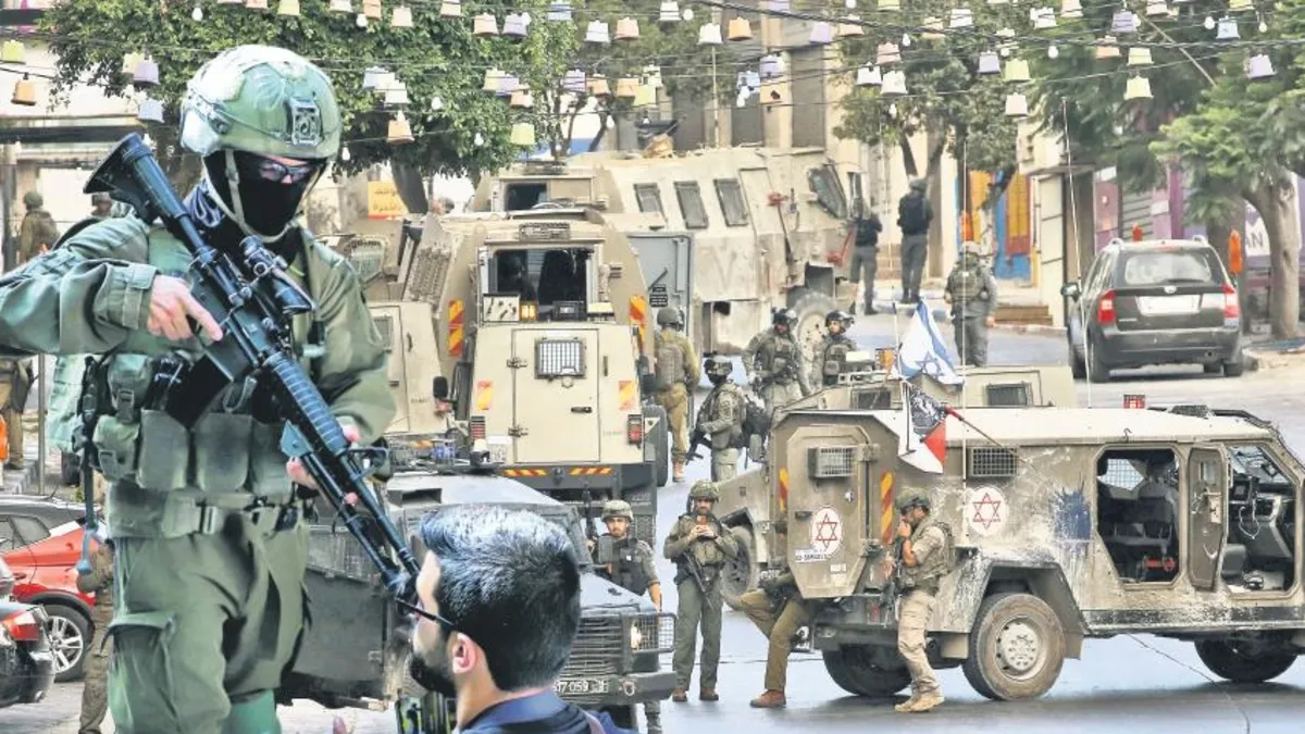 Batı Şeria'da Camileri Yakıp Sivilleri Tutukluyorlar