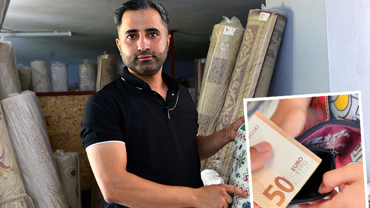 Battaniyeden çıkan 20 bin lirayı teslim etti, müşteri 'Poşetim nerede?' dedi