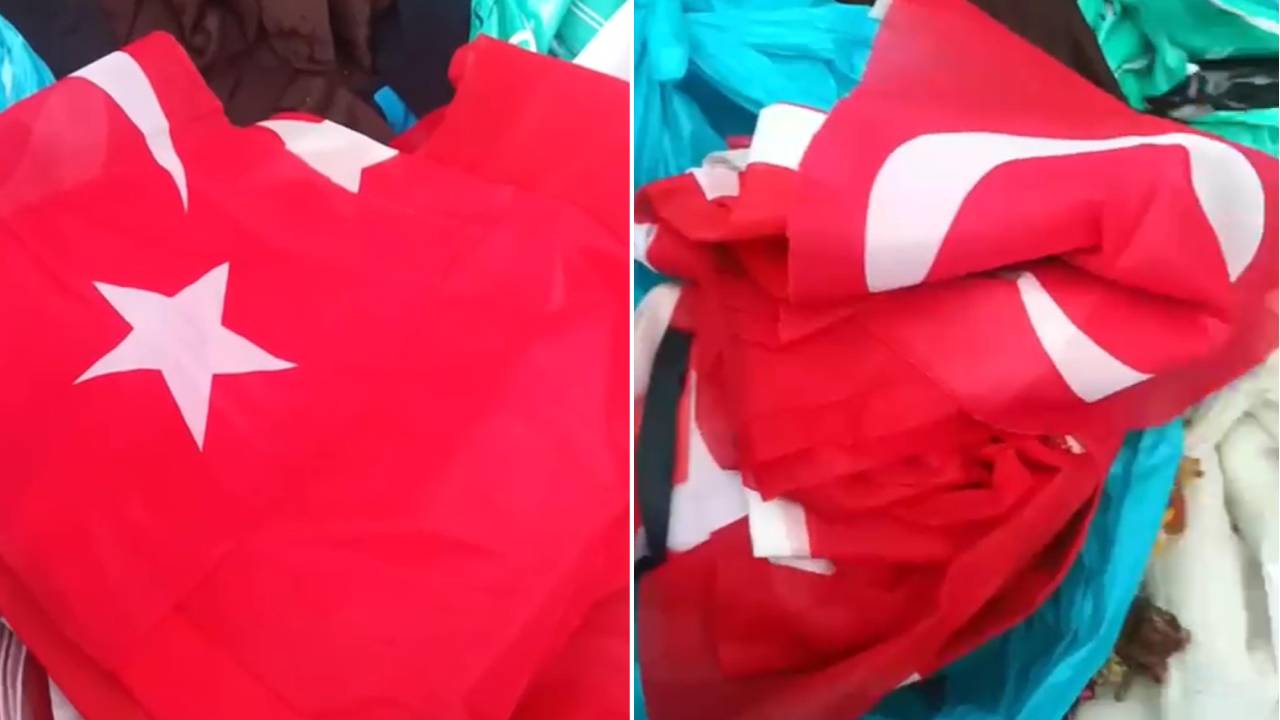 Bayrak provokasyonu kendi ayağına dolandı