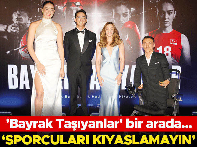 Bayrak Taşıyanlar Bir Arada: Sporculara Kıyaslama Uyarısı