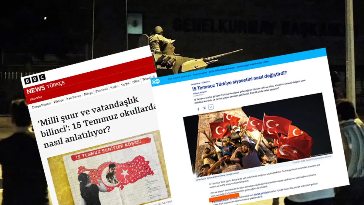 BBC ve DW 15 Temmuz'da Algı Operasyonu Yaptı
