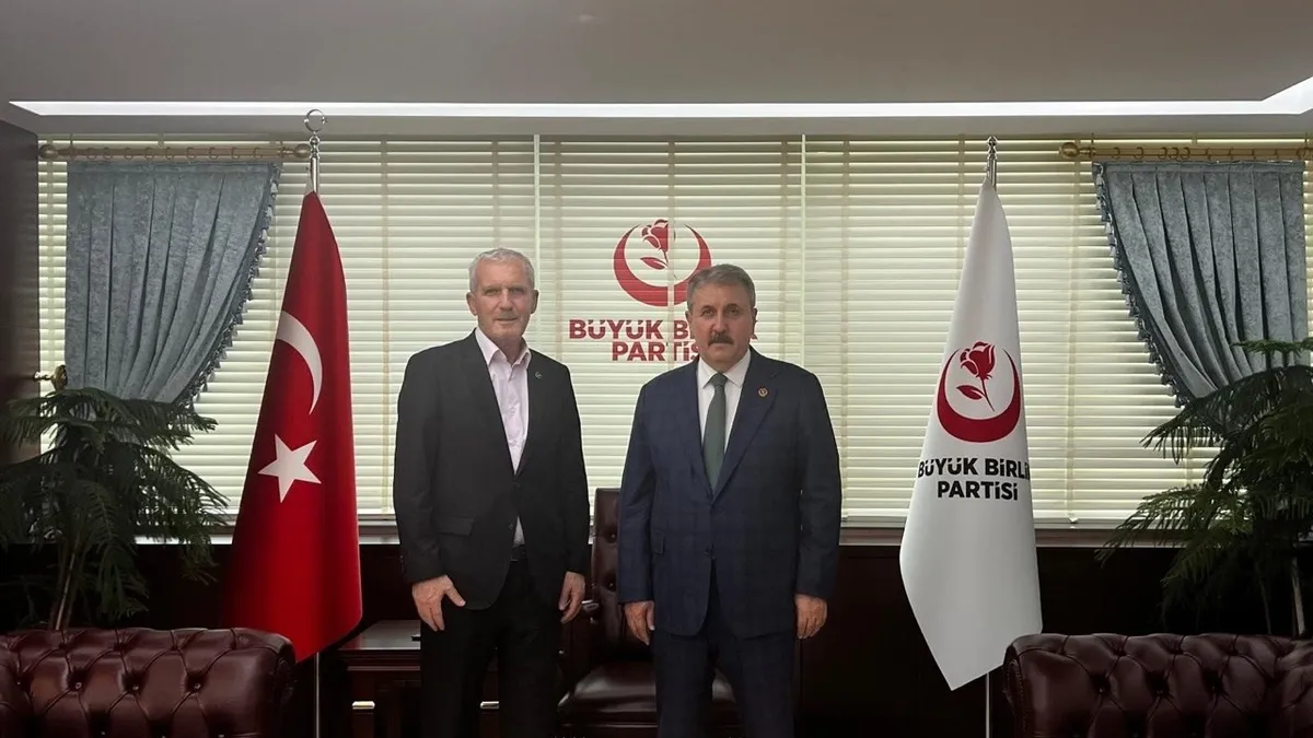 BBP lideri Mustafa Destici'nin ağabeyi Halil Nural Destici vefat etti