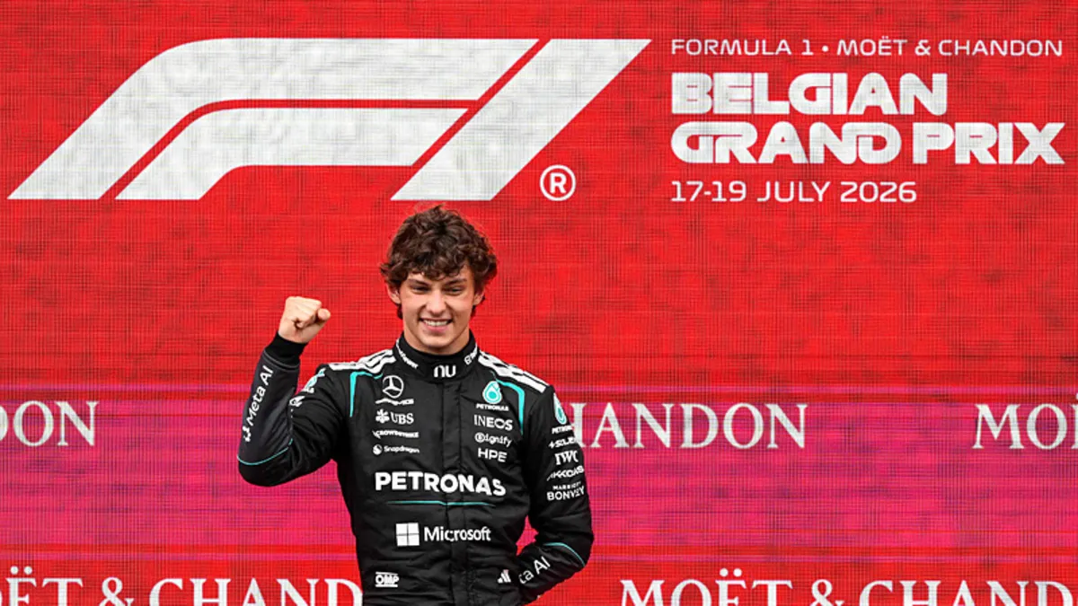 Belçika Grand Prix'sini Antonelli Kazandı