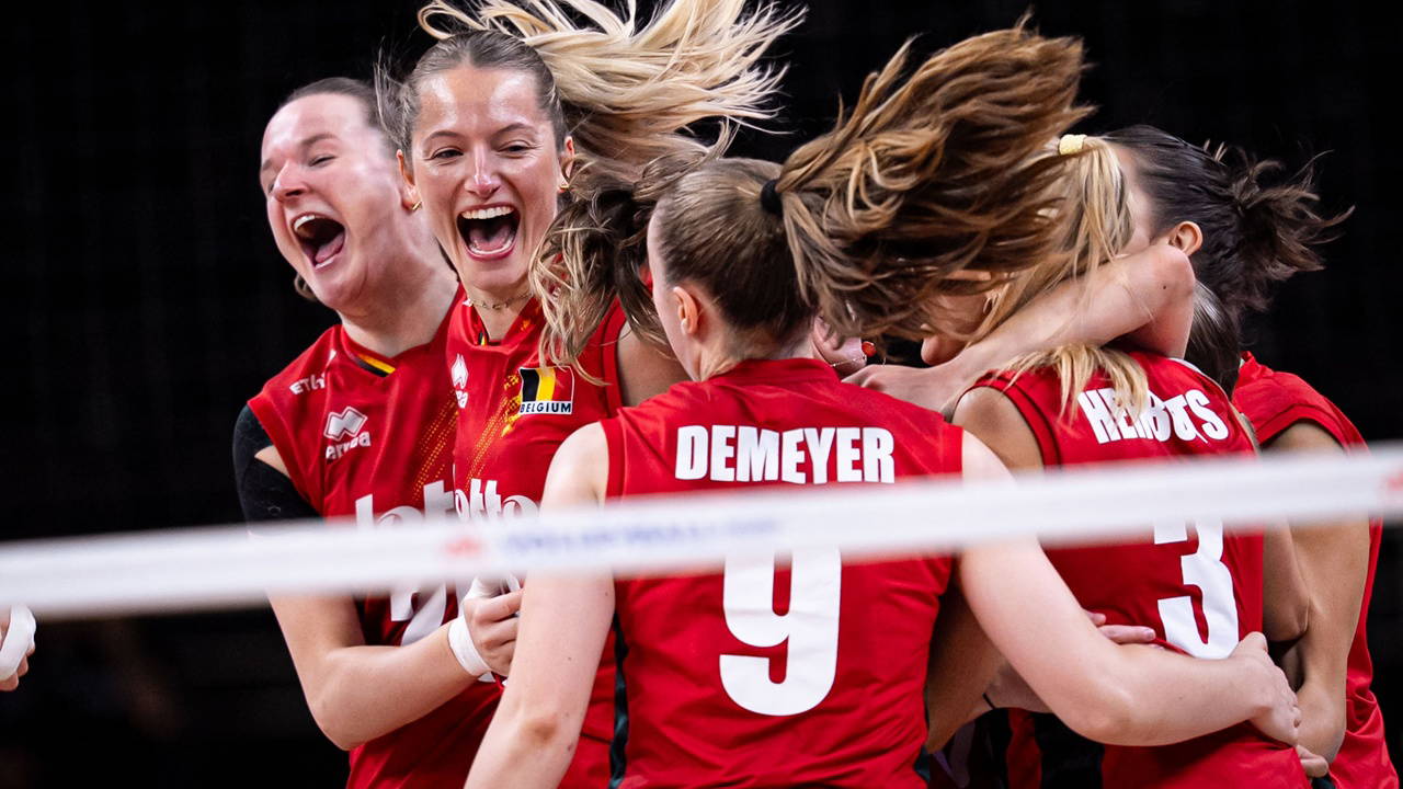 Belçika Kadın Voleybol Takımı, Fransa’yı Nefes Kesen Maçta 3-2 Yendi