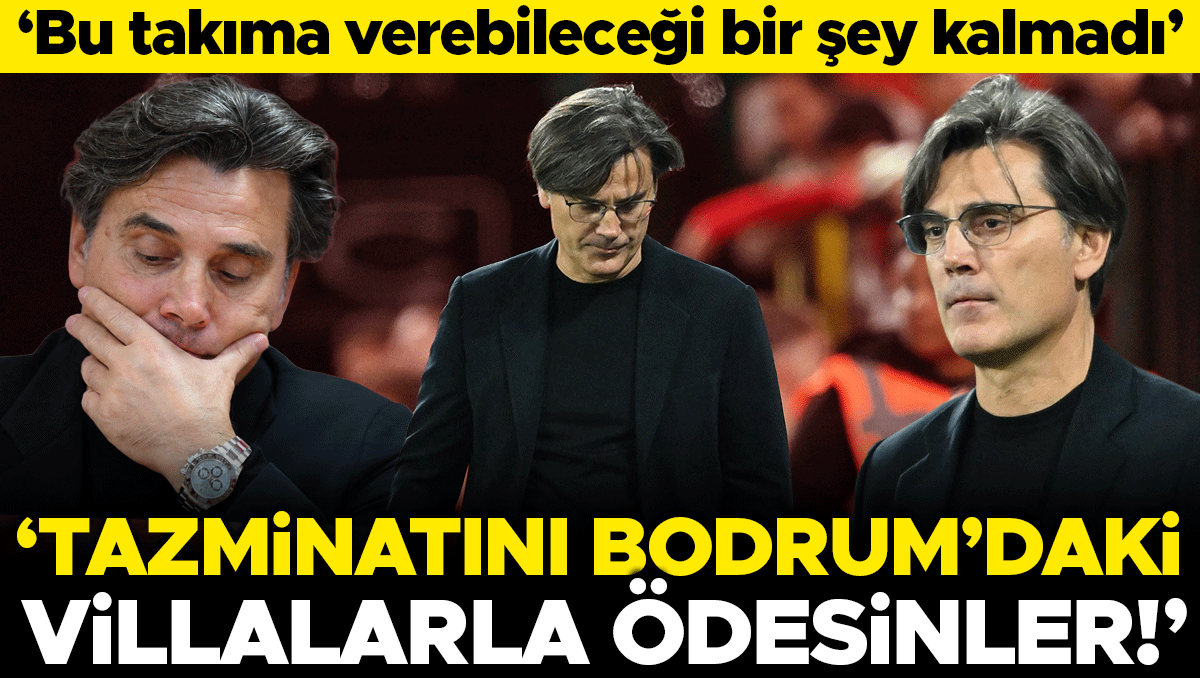 Belçika Mağlubiyeti Sonrası Montella'ya Sert Eleştiriler
