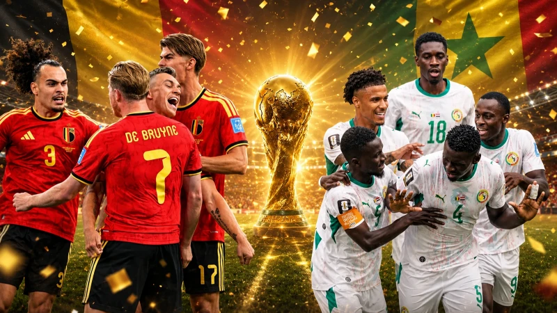 Belçika-Senegal hazırlık maçı saat kaçta? TRT 1 frekans bilgileri