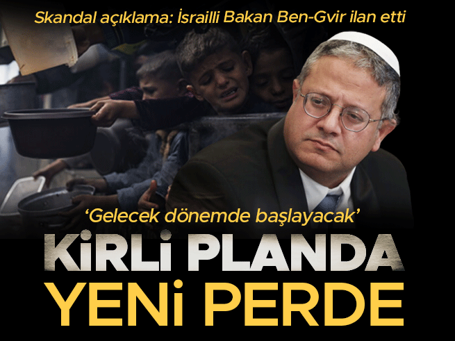 Ben-Gvir'den Gazze için 'göç ofisi' planı: Etnik temizlik tartışması