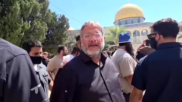 BenGvir, Mescidi Aksa'ya yine baskın düzenledi
