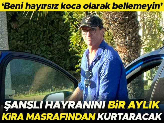 Beni hayırsız koca olarak bellemeyin' Şanslı hayranına müjde