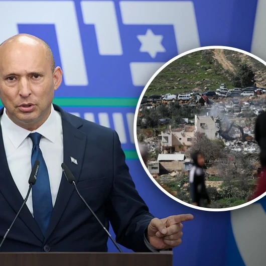 Bennett'ten 'Yahudi terörizmi' itirafı: Batı Şeria'da Filistin evine saldırı