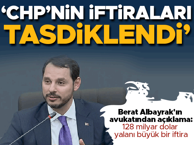 Berat Albayrak'a iftira davasında AYM'den CHP'ye ret