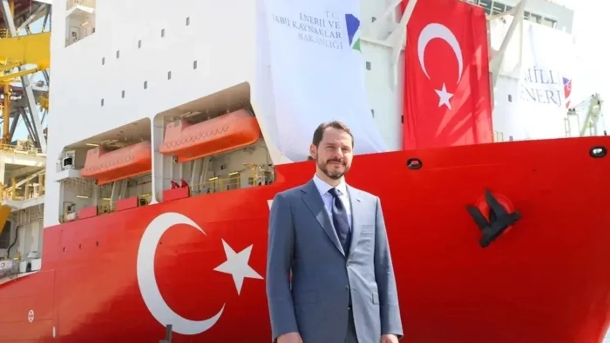 Berat Albayrak'ın Milli Enerji Vizyonu: Osman Gazi Karadeniz'e Uğurlandı