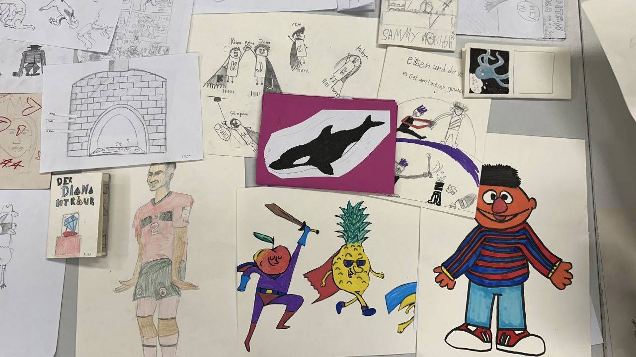 Berlin'de Karikatür Atölyesi: Çocuklara Mizah ve Çizgi Dili