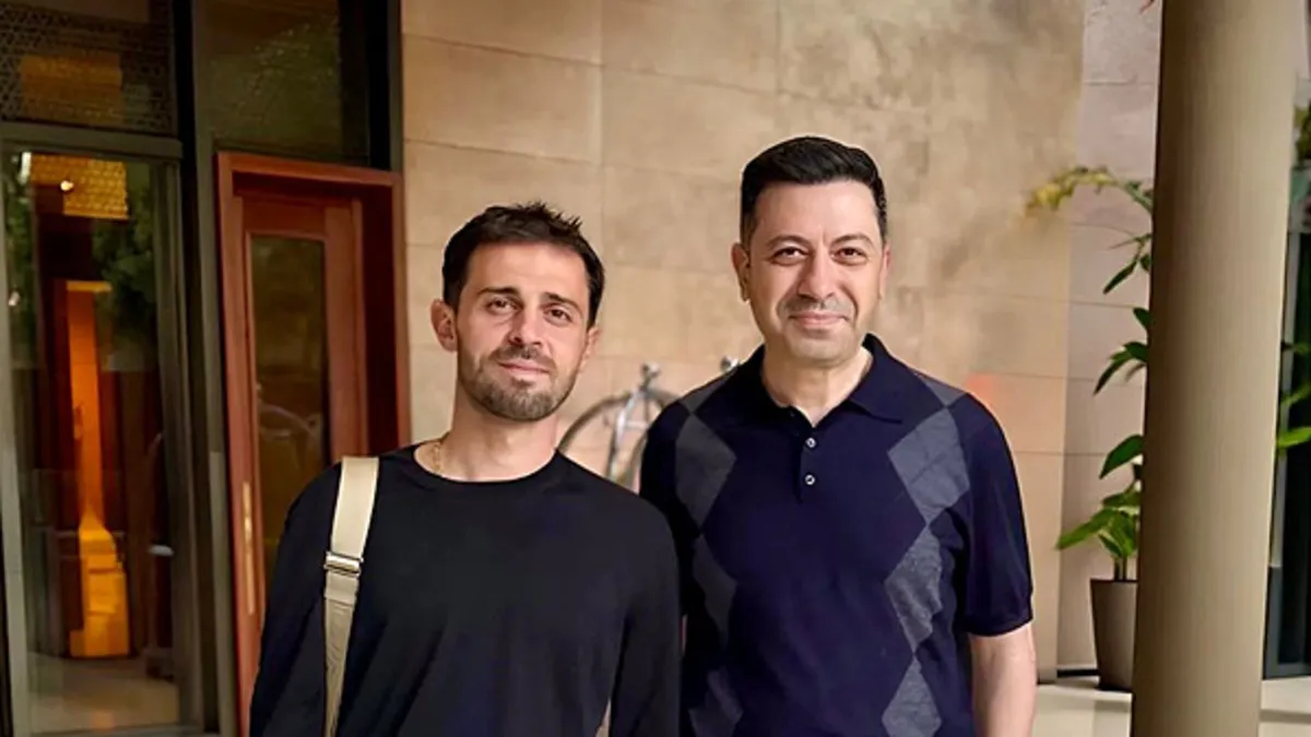 Bernardo Silva, Galatasaraylı yıldızla Muğla'da buluştu