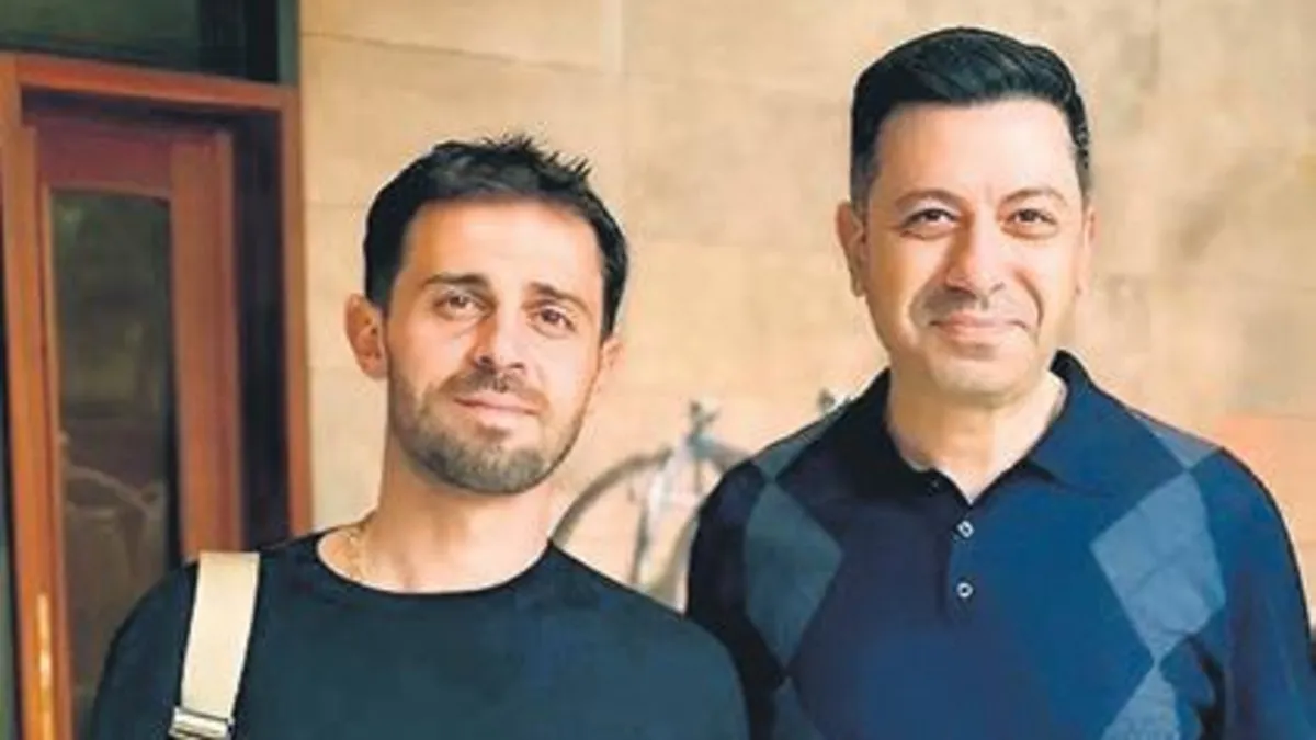 Manchester City'nin Yıldızı Bernardo Silva Tatil İçin Marmaris'te