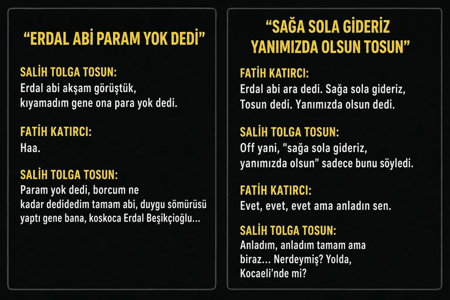 Beşikçioğlu'nun 2014'teki İfadesi: Esrar İkram Edeni Kıramayıp İçtim