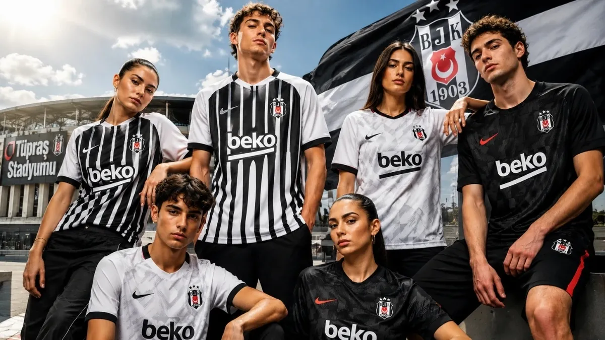 Beşiktaş'ın 2026-2027 Sezonu Formaları Satışa Çıktı