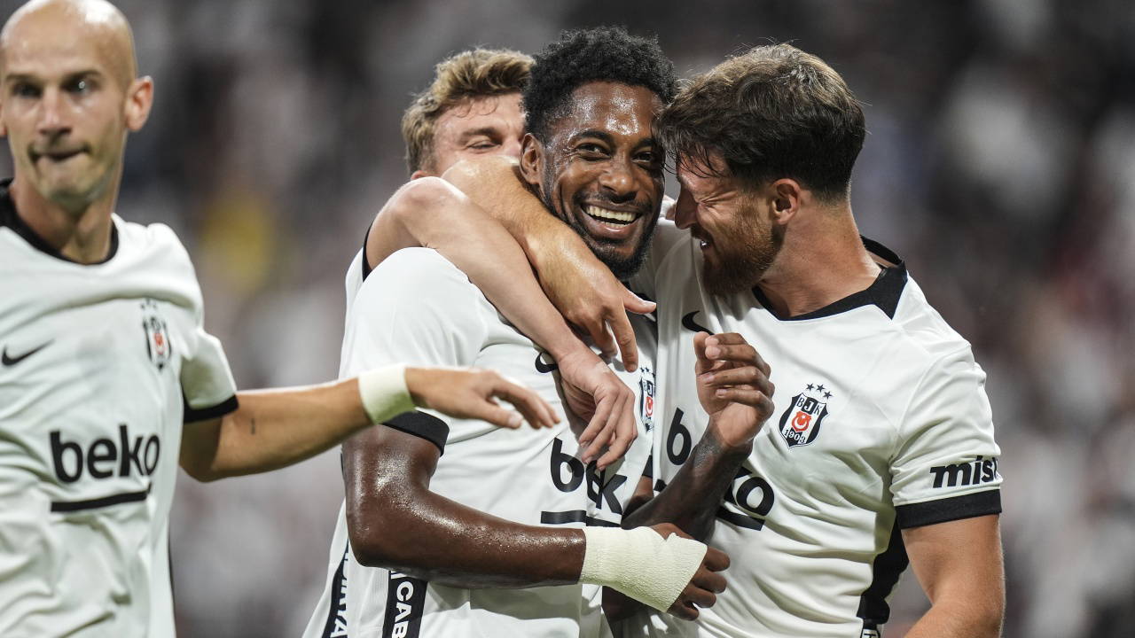 Beşiktaş Avrupa'da Fırtına Gibi Esti: 3-0